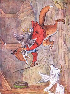 Og svingede hende over hele ryggen, 1920