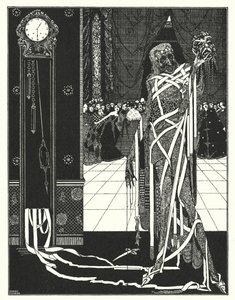 Edgar Allan Poe: The Pit and the Pendulum (litografi) af Harry Clarke