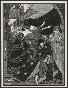 Meddelelse fundet i en flaske, 1918 af Harry Clarke