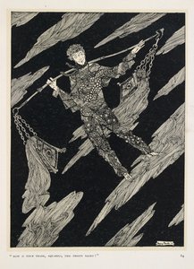 Star-Talk. "Hvordan er din handel, Vandmand, denne frostnat?" af Harry Clarke