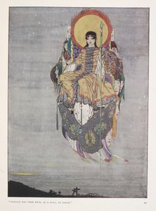 De døde. "Æren er kommet tilbage, som en konge, til jorden" af Harry Clarke