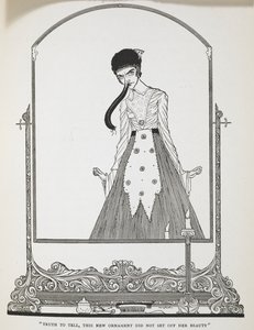 "Sandt at sige, dette nye ornament satte ikke gang i hendes skønhed." Illustration til historien, 