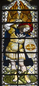 Winchester Cathedral, James Powell & Sons, Harry Ellis Wooldridge, St. Michael, 1882