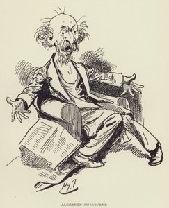Algernon Swinburne af Harry Furniss