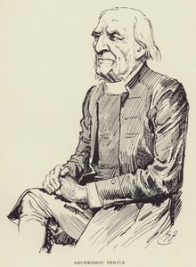Ærkebiskop Temple af Harry Furniss