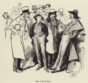 Bar liggestole af Harry Furniss