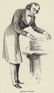 Benjamin disraeli af Harry Furniss