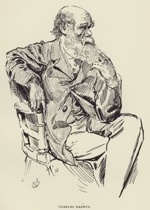Charles Darwin af Harry Furniss