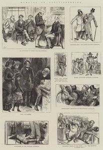 Valgkampagnens humor af Harry Furniss