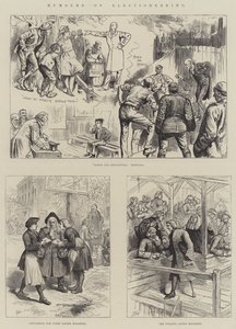 Humor om valgkamp af Harry Furniss