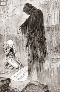 Illustration til A Christmas Carol fra The Christmas Books af Charles Dickens af Harry Furniss
