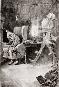 Illustration til A Christmas Carol fra The Christmas Books af Charles Dickens