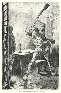 Illustration til store forventninger af Charles Dickens (litho) af Harry Furniss
