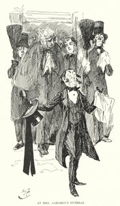 Illustration til store forventninger af Charles Dickens (litho) af Harry Furniss