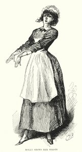 Illustration til store forventninger af Charles Dickens (litho) af Harry Furniss