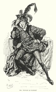 Illustration til store forventninger af Charles Dickens (litho) af Harry Furniss