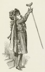 Illustration til Sylvie og Bruno af Lewis Carroll af Harry Furniss