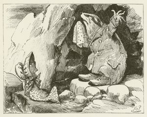 Illustration til Sylvie og Bruno af Lewis Carroll af Harry Furniss