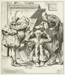 Illustration til Sylvie og Bruno af Lewis Carroll af Harry Furniss