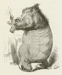 Illustration til Sylvie og Bruno af Lewis Carroll af Harry Furniss