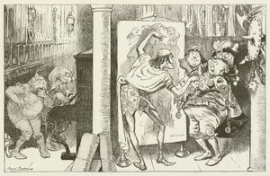 Illustration til Sylvie og Bruno af Lewis Carroll af Harry Furniss