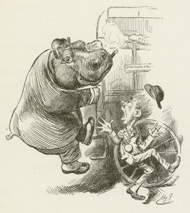 Illustration til Sylvie og Bruno af Lewis Carroll af Harry Furniss