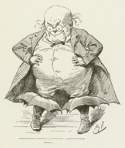 Illustration til Sylvie og Bruno af Lewis Carroll af Harry Furniss
