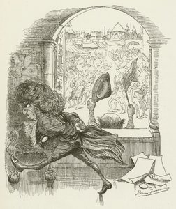 Illustration til Sylvie og Bruno af Lewis Carroll af Harry Furniss