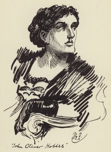 John Oliver Hobbes af Harry Furniss