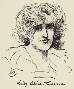 Lady Alma Tadema af Harry Furniss