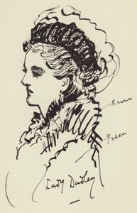 Lady Dudley af Harry Furniss