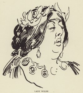 Lady Wilde af Harry Furniss
