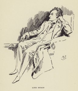 Lord Byron af Harry Furniss
