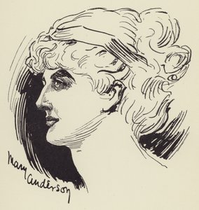 Mary Andersen af Harry Furniss