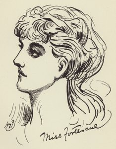 Miss Fortescue af Harry Furniss
