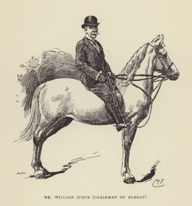 Mr. William Stone, formand for Albany af Harry Furniss