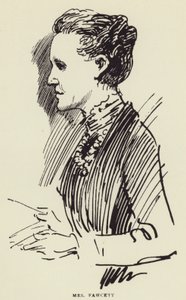 Fru Fawcett af Harry Furniss