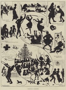 Shakspeare i silhuet af Harry Furniss