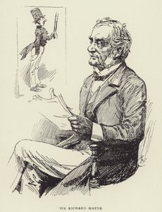 Sir Richard Mayne af Harry Furniss