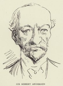 Sir Robert Anderson af Harry Furniss