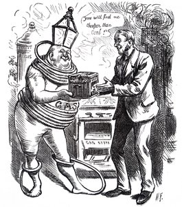 Den billige pris på gas. af Harry Furniss
