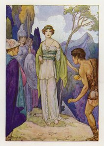 Dommen over Paris (farvelitografi) af Harry George Theaker