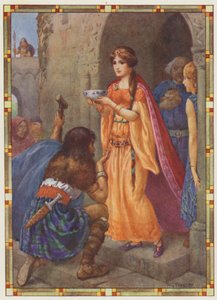 "The lady of Loch Awe", The Token (farvelitografi)