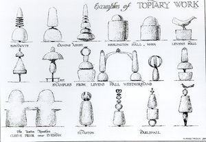 Eksempler på topiært arbejde, 1902 af Harry Inigo Triggs