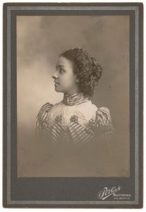 Grace Hughes, ca. 1900 (foto) af Harry Lenfield Perkins