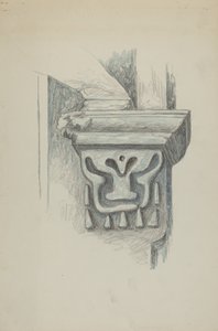 Arkitektonisk detalje af Harry Mann Waddell