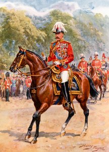Feltmarskal Earl Kitchener (farvelitografi)