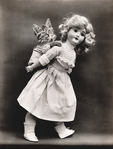 Serie af killinger: Ride With a Doll, ca. 1914 (sølvtryk)