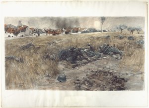 The Harvest Moon, ca. 1918 (kul  akvarel, pastel på papir)