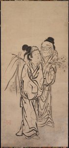 Et par, slutningen af 1500-tallet. af Hasegawa Soen